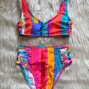 Multicolored bikini